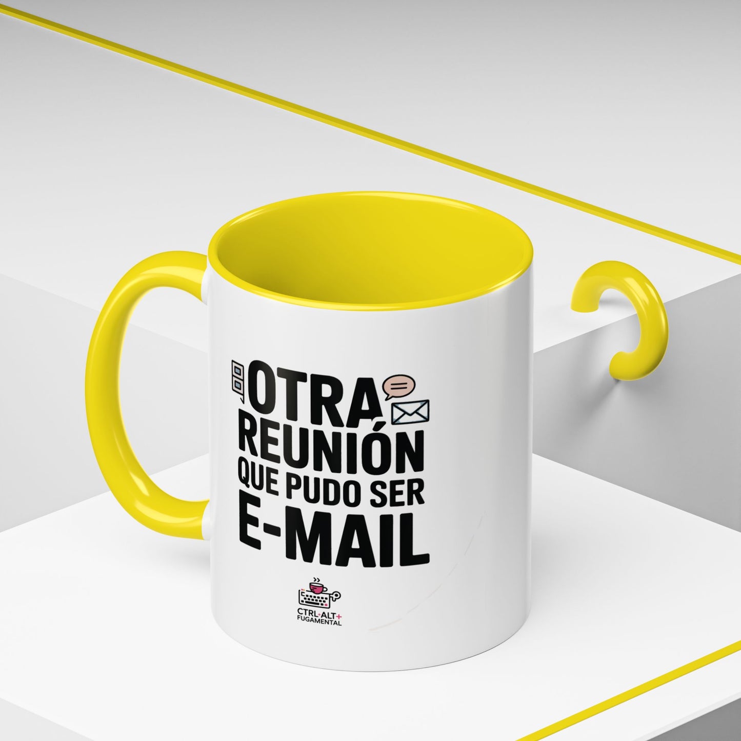 Taza sarcasmo oficina — "Otra Reunión que Pudo Ser E-mail"