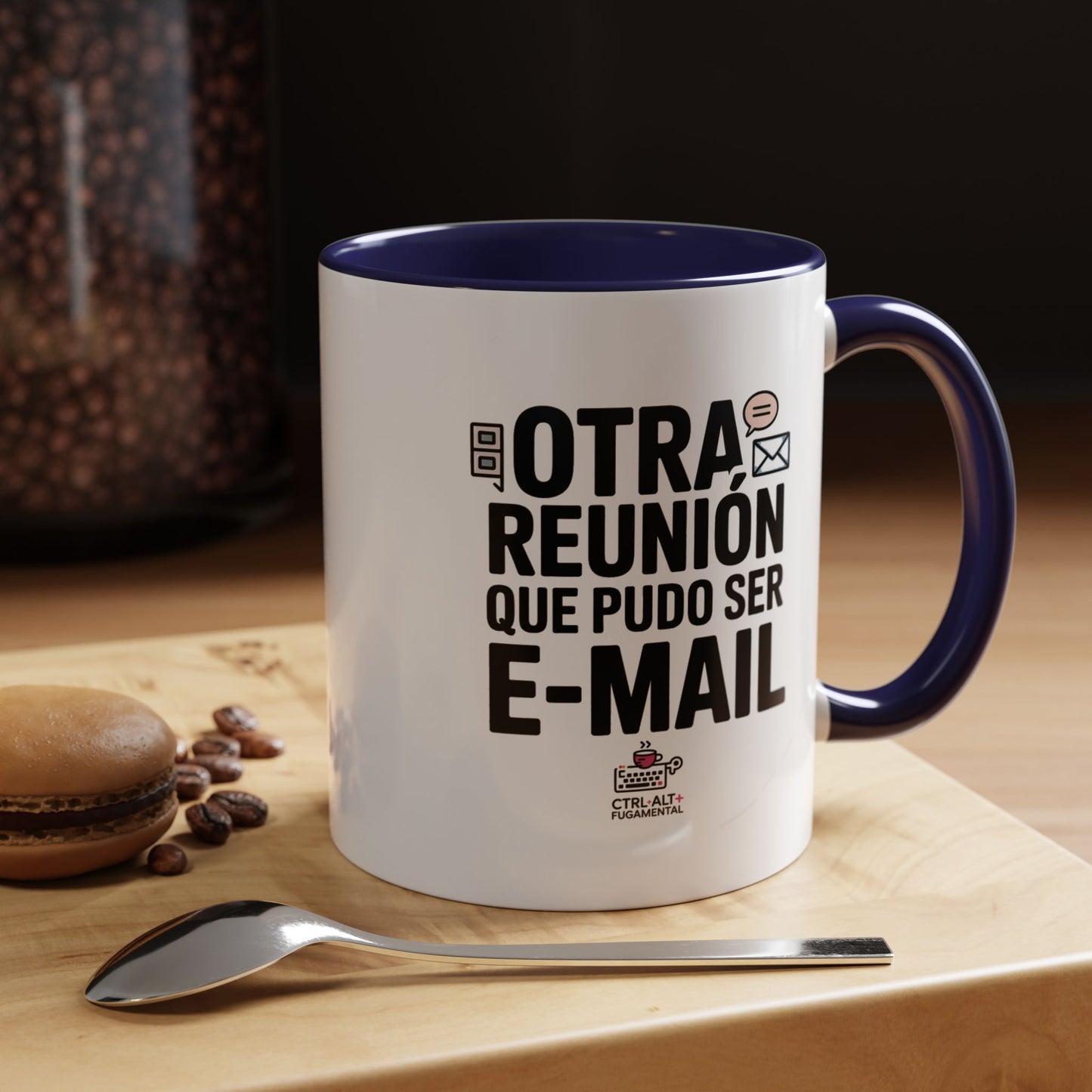 Taza sarcasmo oficina — "Otra Reunión que Pudo Ser E-mail"