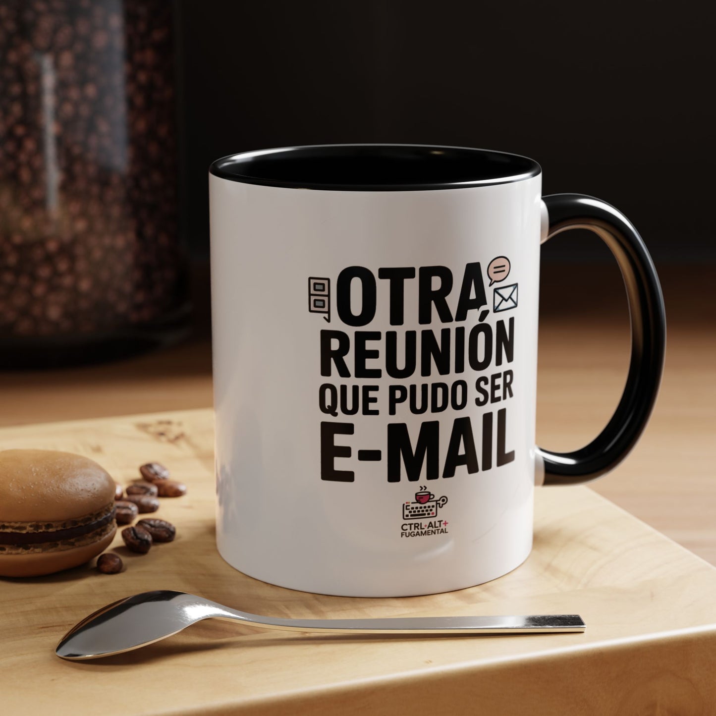 Taza sarcasmo oficina — "Otra Reunión que Pudo Ser E-mail"