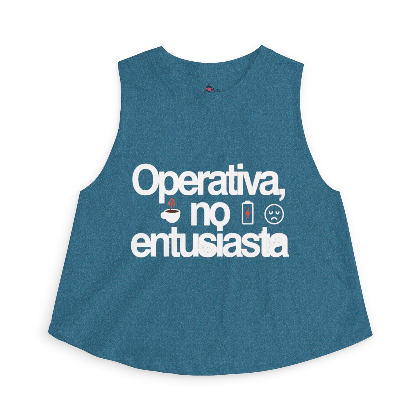Top corto humor existencial — "Operativa, no entusiasta"