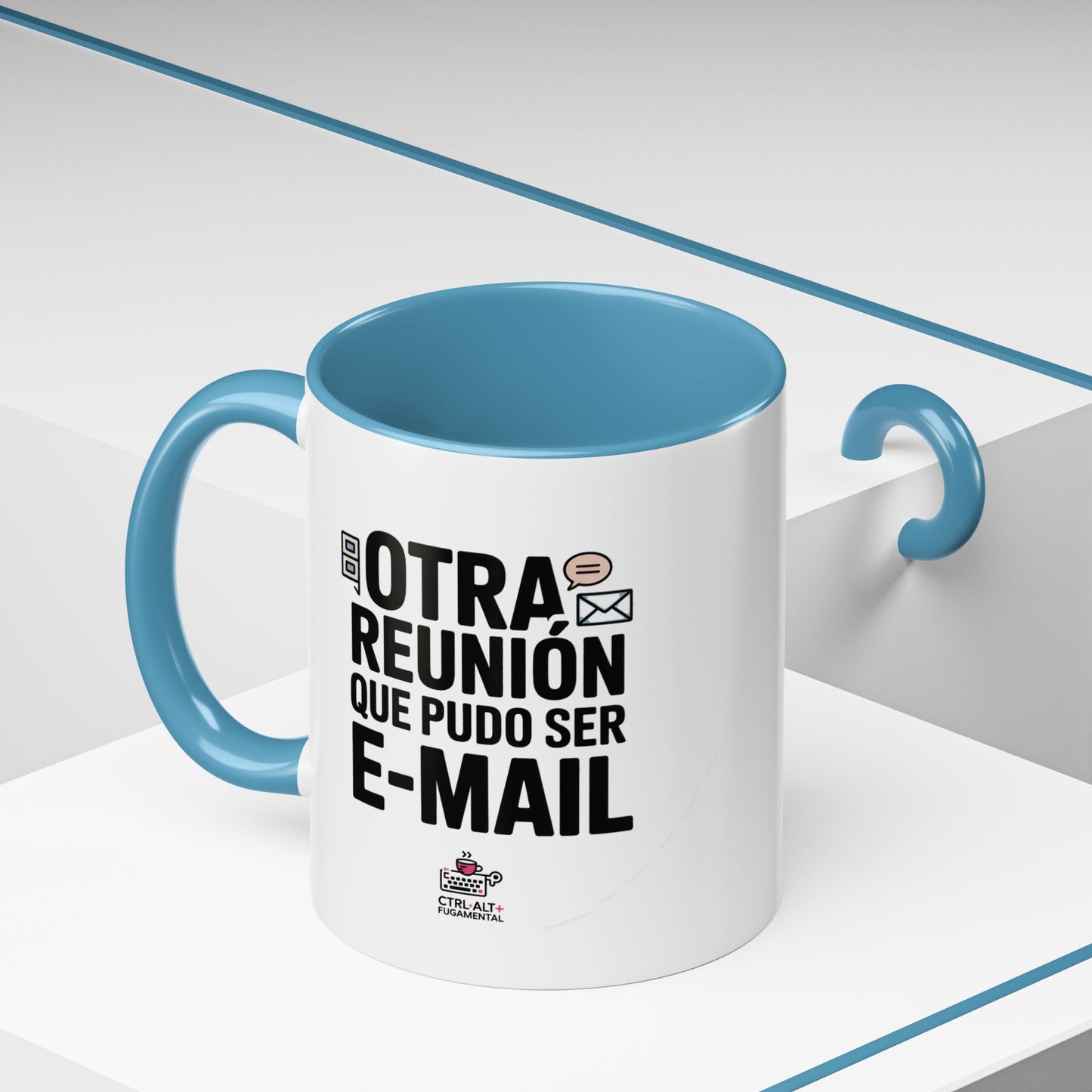 Taza sarcasmo oficina — "Otra Reunión que Pudo Ser E-mail"