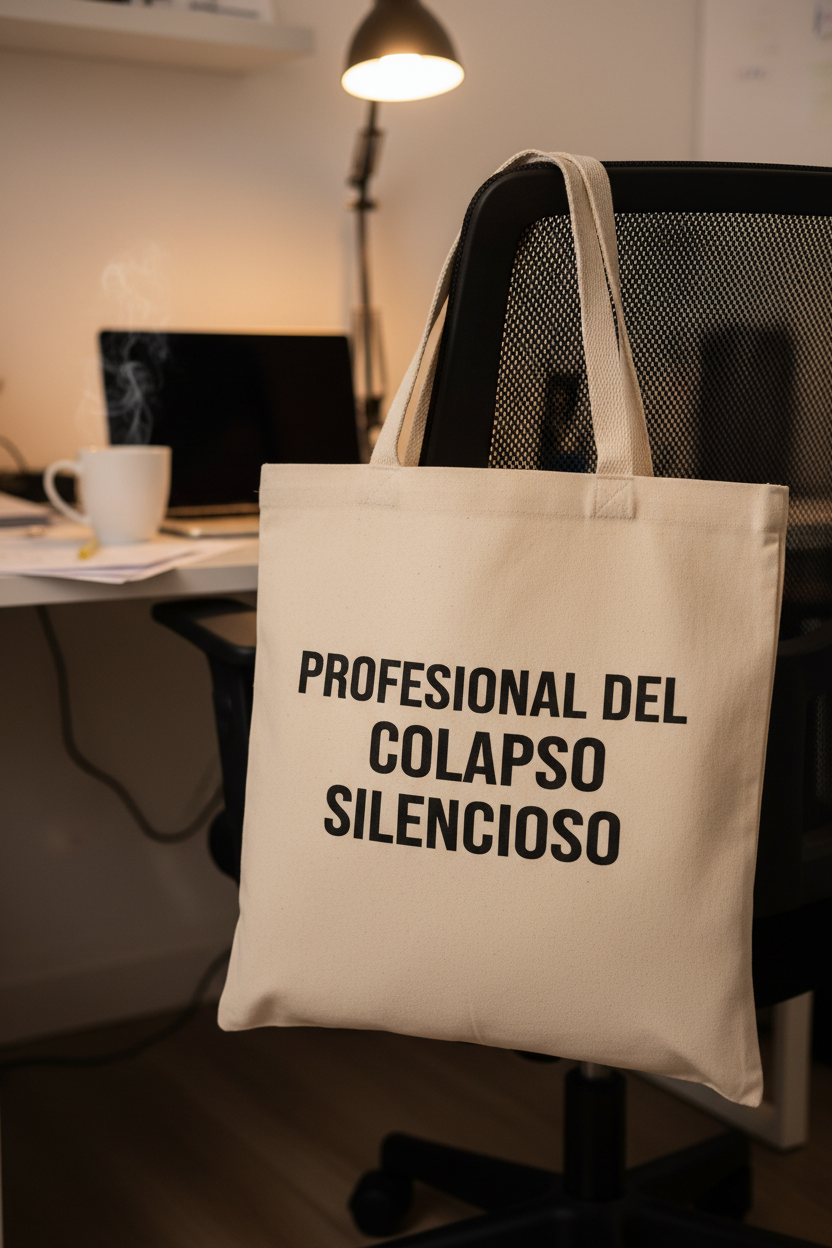 Mockup Profesional del Colapso Silencioso